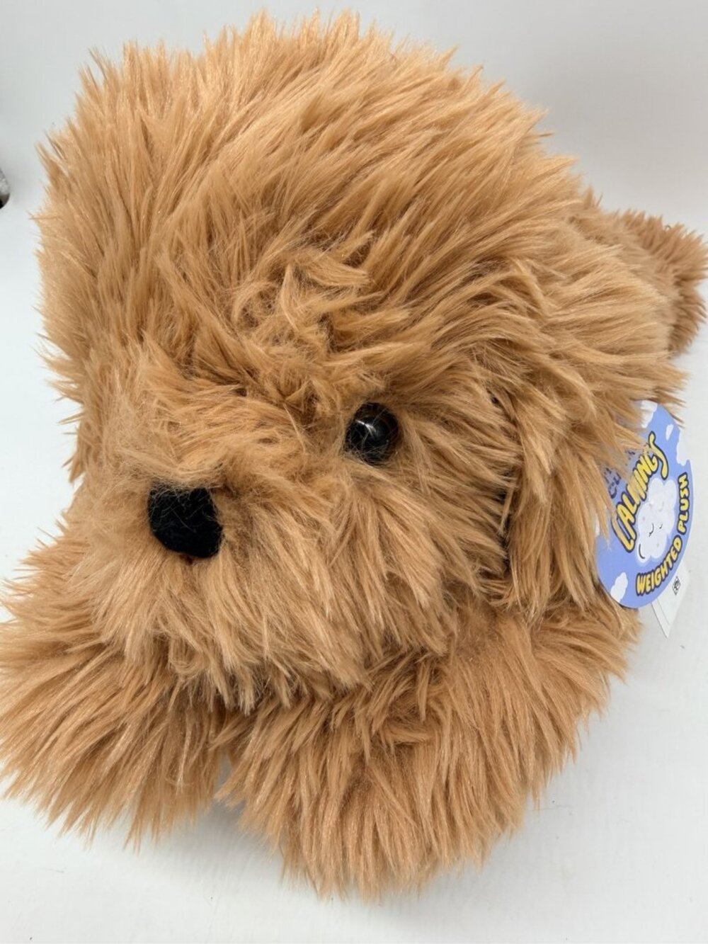 Hugs & Cuddles Goldendoodle Calming Sensory Weighted Puppy Dog Plush Soft 16”